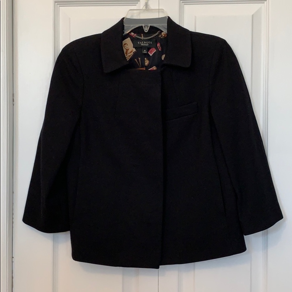 Talbots Black Suit.
